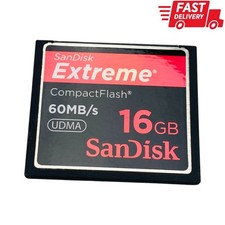 SanDisk Extreme 16GB 60MB/s UDMA CF CompactFlash Camera Memory Card