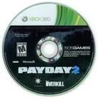 Payday 2 (Xbox 360, 2013) TESTED Resurfaced NO TRACKING