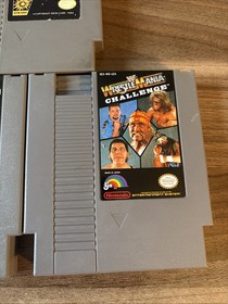 Wrestlemania Challenge, Pro Wrestling And Kung Fu NES Game Lot Authentic Tested