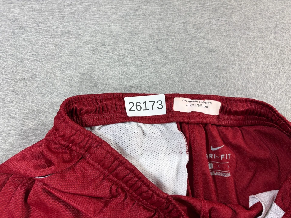 Oklahoma Sooners Authentic Player Issue Football Practice Shorts (Men's Large) - Image 4 of 4