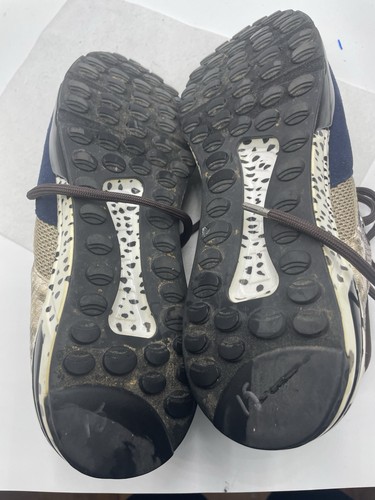 Steve Madden Womens Cliff Wedge Sneakers Blue Suede & Snakeskin Shoes, Sz. 9 - Picture 5 of 5