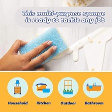 Sponge Daddy Multipurpose Cleaning Scrubber and Sponge One Side for Scrubbing — image 22