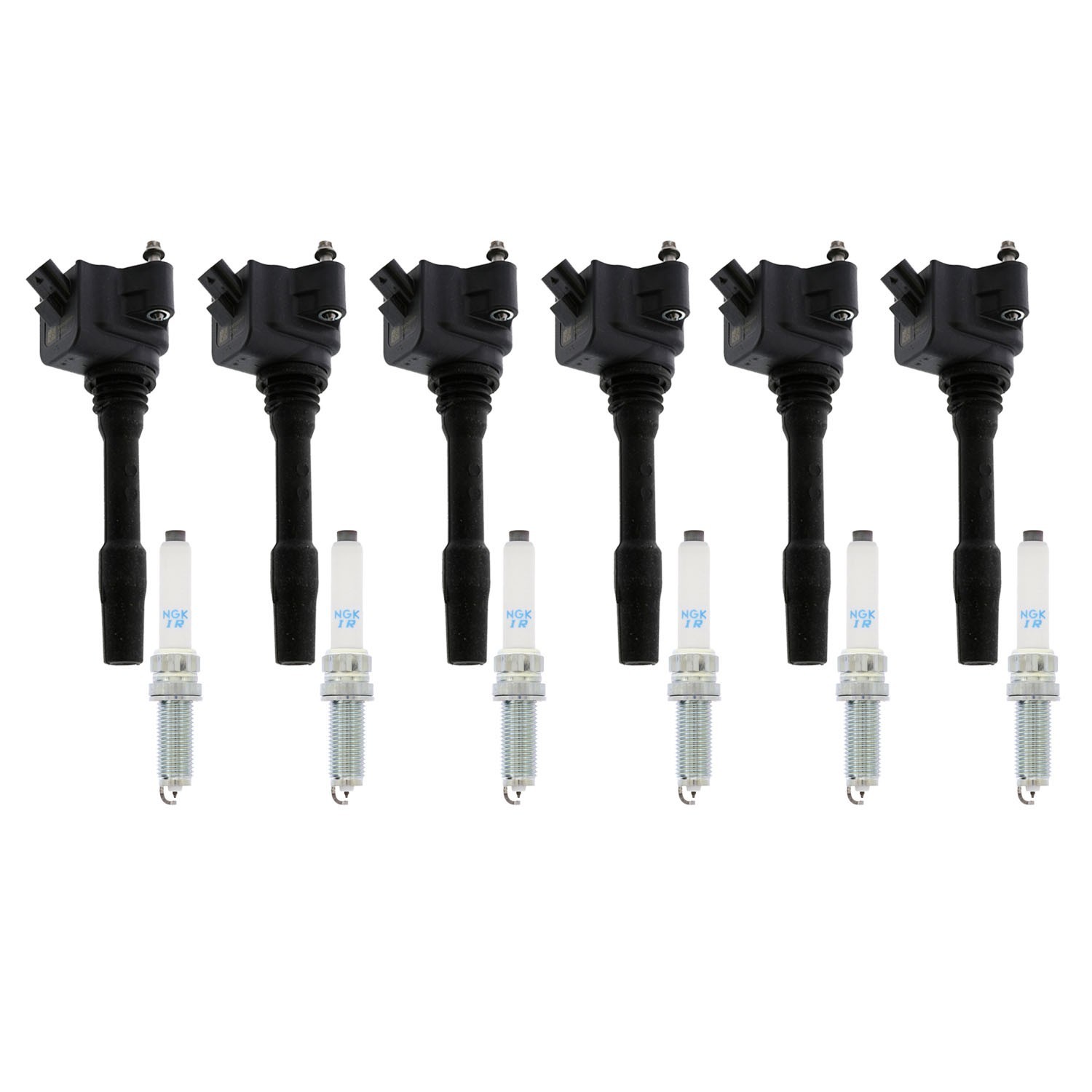 Eldor 6 Ignition Coil NGK 6 Laser Iridium Spark Plug Kit For G30 G11 G12 G14 L6