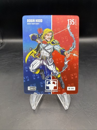 2026 Bo Jackson Battle Arena `Griffey Set` Robin Hood Logo Steel Robin Yount