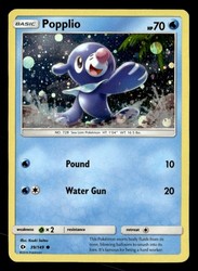 Popplio 039/149 Cosmos Holo Promo Sun & Moon Base
