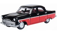 Oxford OXF76FZ004 - 1/76 / Ford Zodiac Mkii, Schwarz/Rot - Neu