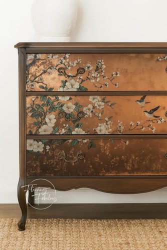 Feathers In The Glow | Redesign With Prima | A1 Fiber Decoupage Paper - Picture 2 of 3