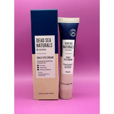 AHAVA Dead Sea Naturals Daily Eye Cream   15ml   New in Box