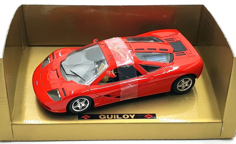 Guiloy 1/18 Scale Diecast 67505 - McLaren Prototype F1 - Red | eBay