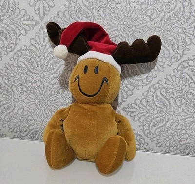 RAR Dan Dee Weihnachten Rentier Mütze Lebkuchenmann Smiley Gesicht Plüsch  