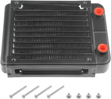 10 Pipe Aluminum Heat Exchanger Radiator PC CPU CO2 Laser Water Cool System