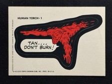 1975 Topps Comic Book Heroes Stickers 5