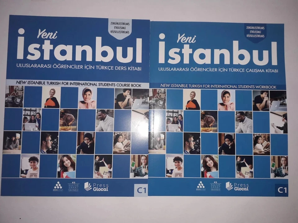 NEW ISTANBUL Easy Turkish Book For Foreigners A1 A2 B1 B2 C1 Levels QR Code SET - Image 3 of 4