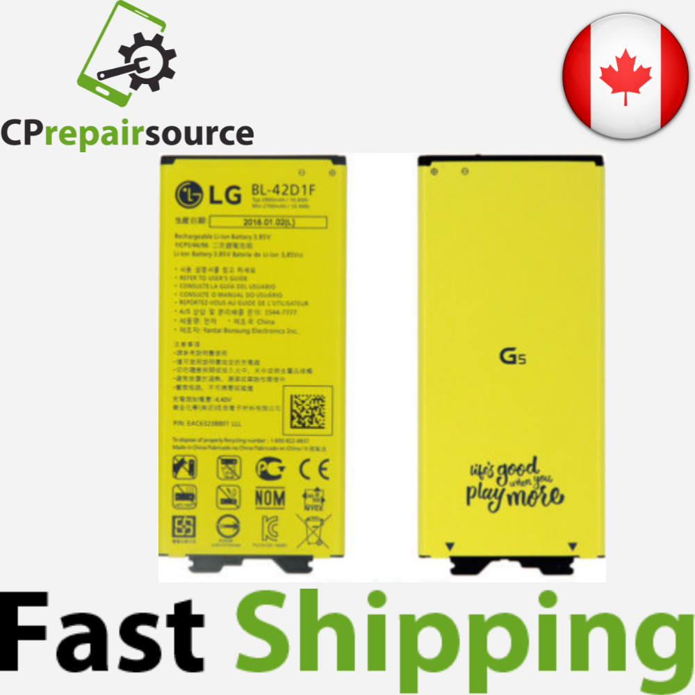 Original OEM LG G5 Battery BL-42D1F 2800mAh H831 H820 H860 H868