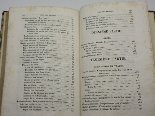 La Theorie des Affuts et des Voitures D'Artillerie 1836 Artillery/Gun Carriages - Picture 18 of 19