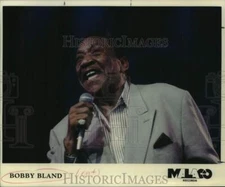 1998 Press Photo Bobby Bland, blues and R&B singer, songwriter and bandleader.