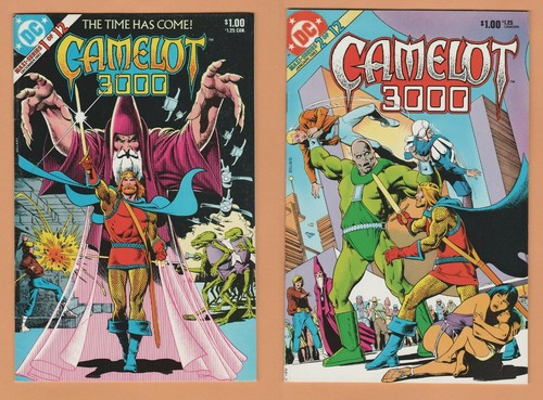 CAMELOT 3000 #1-12 COMPLETE SET (1982, DC) BRIAN BOLLAND MIKE BARR 15 BOOK LOT - Imagen 1 de 12