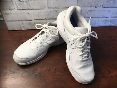 New Balance 575-V2 Men's Lace-Up Walking Shoes Size 13 M White