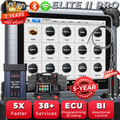 2026 Autel MaxiSys Elite II PRO 2-Year ULTRA Auto Diagnostic Scanner PR0GRAMMING