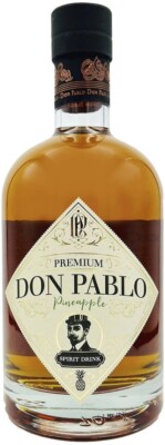 DON PABLO Premium Pineapple Dark Rum  0,7l 35% Vol%