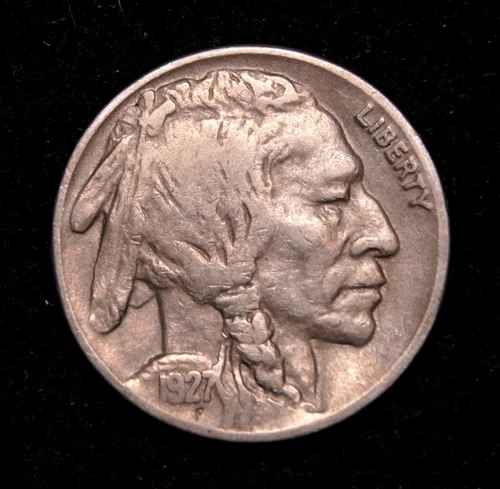 1927-S Buffalo Nickel  VF+