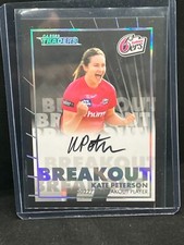 2023 Traders Cricket Kate Peterson BREAKOUT SIGNATURE Sixers #BOS09 d#079/166