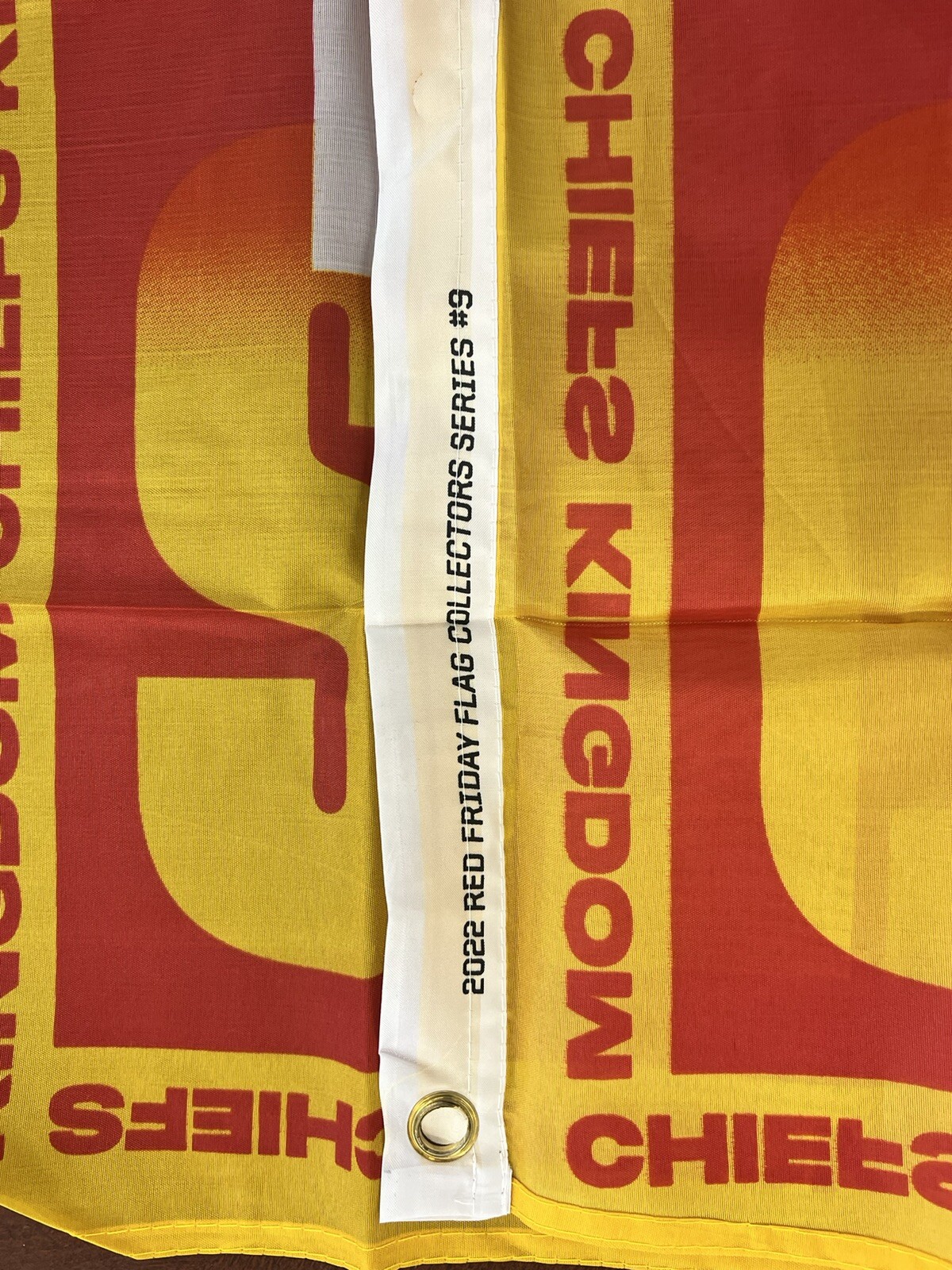 Chiefs Kingdom 2022 Red Friday Flag Collectors Series 9 Kansas City 30