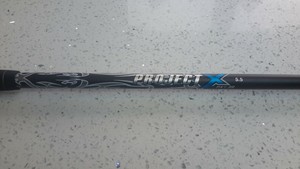 Project X Black Shaft PXv 39, 5.5 Regular-Flex, Callaway dual cog