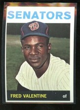 1964 TOPPS #483 FRED VALENTINE SENATORS EXMINT E012840