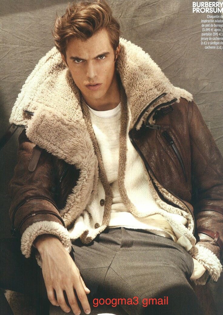 Burberry Prorsum Runway Aviator Shearling Sexy Biker Jacket 42 IT!