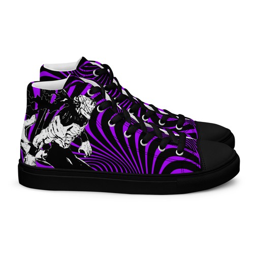 Men’s high top shoes mahito anime manga jujutsu kaisen converse sneakers - Picture 6 of 23