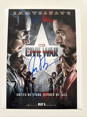 Joe Russo Director Signed Autograph 8x10 Inch Incl. COA Captain America