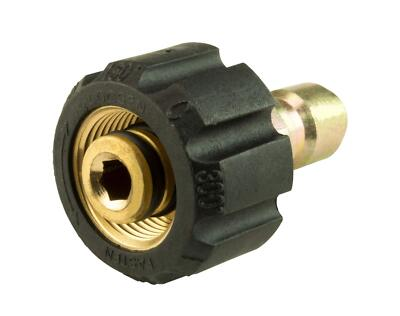 #ad #ad Pressure Washer Twist Connect M22 X 3 8quot; Quick Disconnect Plug 4500PSI High P... $22.74