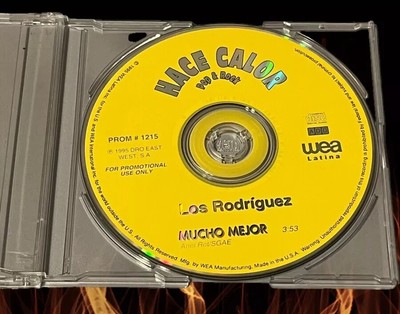 Hace Calor Pop & Rock Los Rodriguez Mucho Mejor PROMO CD
