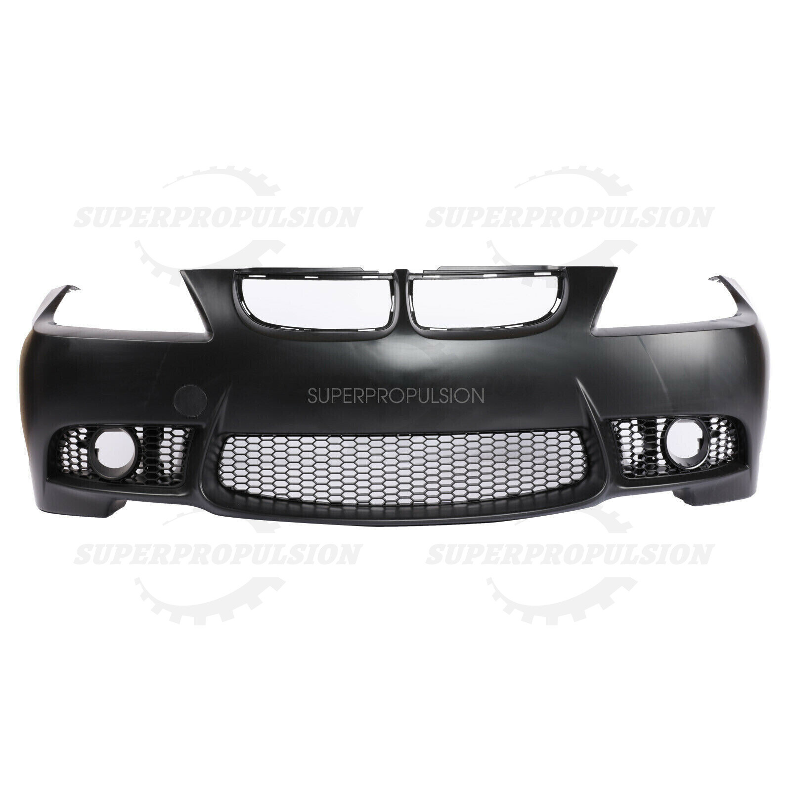 M3 Style Front Bumper Plastic Cover For BMW E90 320I 325I Sedan BLACK