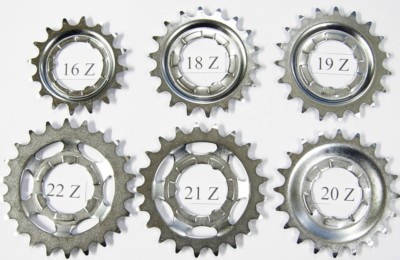 Shimano Ritzel silber Nexus Nabenschaltung 16 bis 23 Zähne Fahrrad passend SRAM