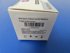 114992276 Camera Lens 8MP 50mm C Mnt Lens for Raspberry Pi High Quality Camera