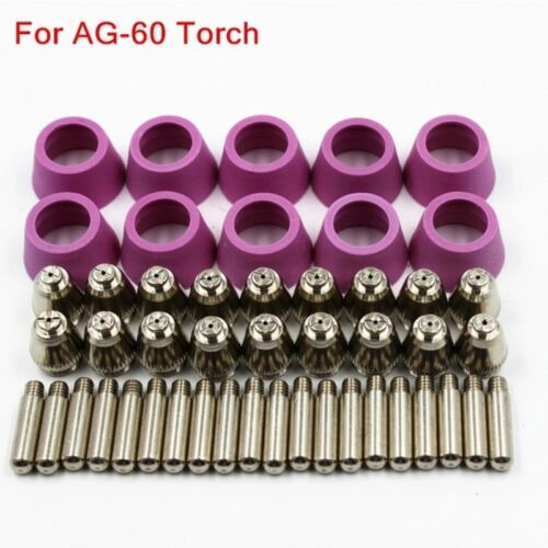 AG60 ARC Plasma cutting machine torch parts for WSD60/60P Plasma Cutter 50PCS 