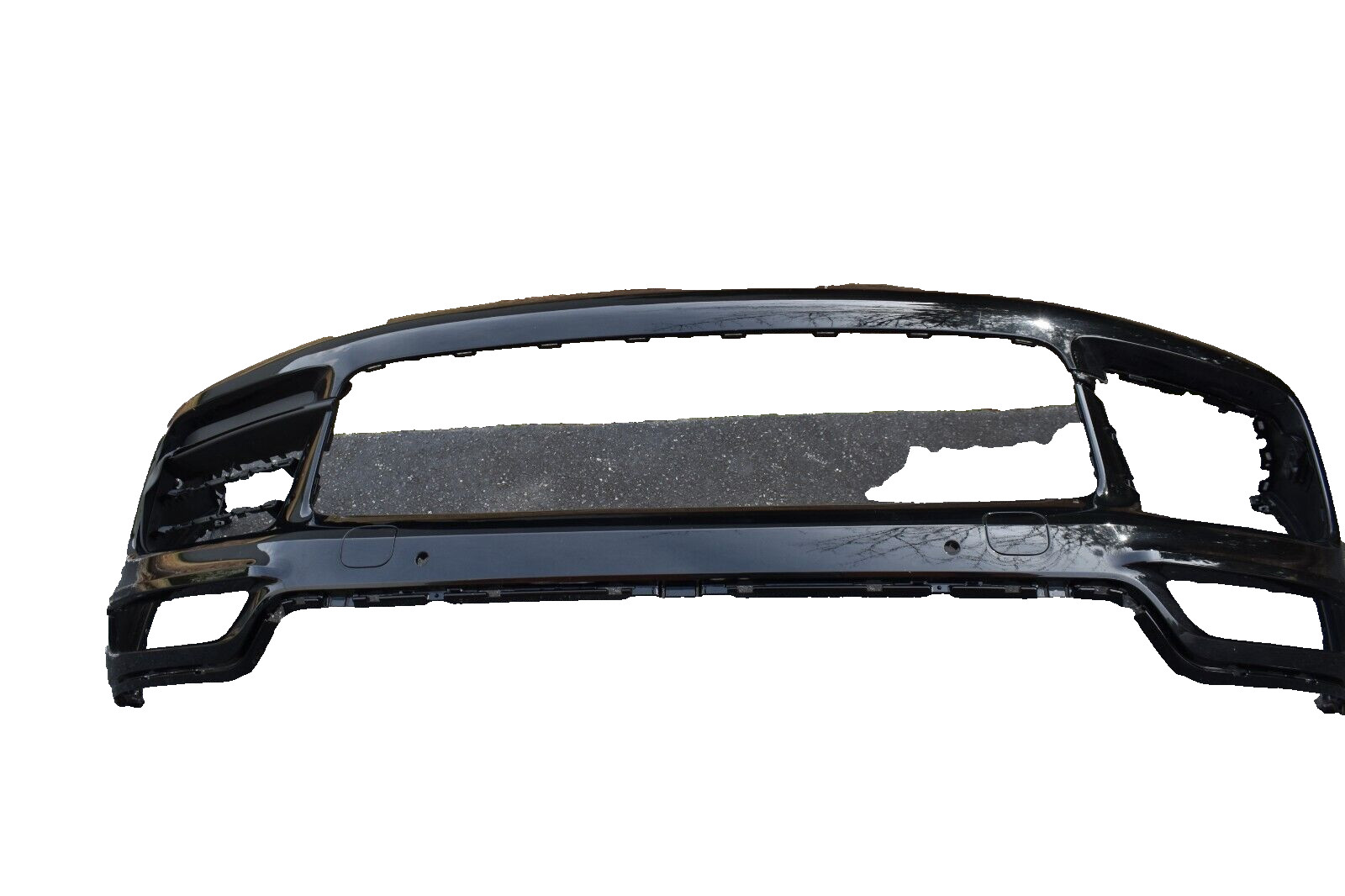 2019-2021 CAYENNE PORSCHE FRONT BUMPER COVER BLACK FACTORY OEM