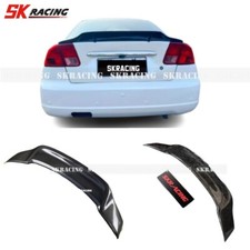 Gloss Black Rear Trunk Spoiler Lid Wing Kits Fit For 2001-2005 Honda Civic Sedan