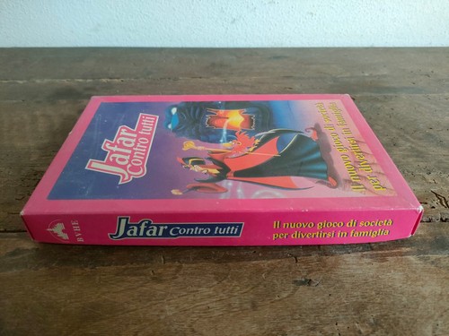 JAFAR CONTRO TUTTI Gioco di società Aladdin VHS Vintage 1994 - Imagen 8 de 10