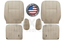 For 2006-2011 Mercury Grand Marquis Front Replacement Seat Cover Leather Tan