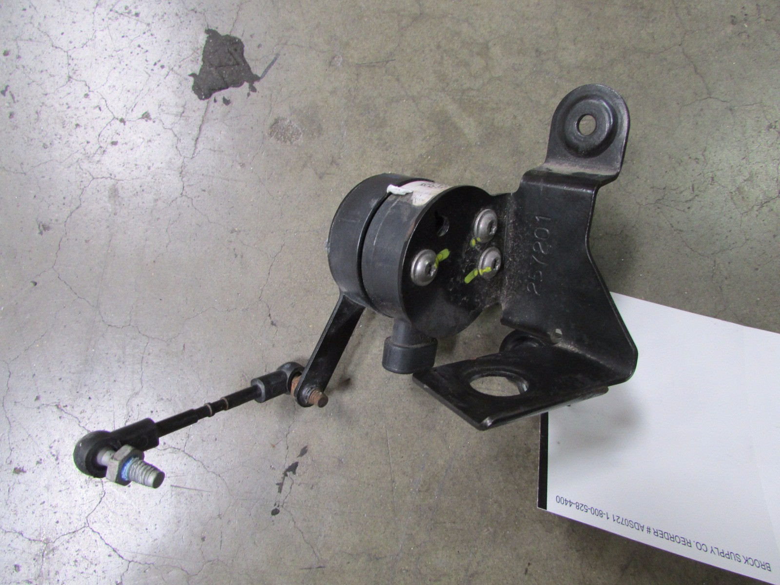 Ferrari 458 Italia, LF, Left Front, Shock Adjustment Sensor, P/N 238243, Used