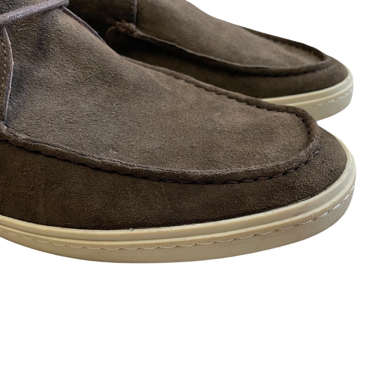 Mercanti Fiorentini RELAX Suede Leather High Top Oxford Shoe Men 12 Brown Brazil Mercanti Fiorentini RELAX Suede Leather High Top Oxford Shoe  main image 3