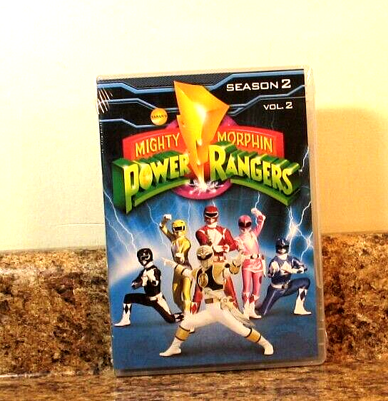 Mighty Morphin Power Rangers: Season 2 Volume 2 DVD Sealed NEW