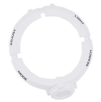 Casio G-Shock Bezel > LüNette Weiß Kunststoff > GA-500-7AER