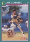 1991 Score - Casey Candaele #577