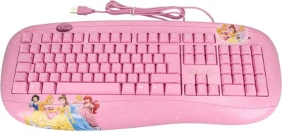 CIRKUIT PLANET Clavier pc pour enfant, Princesse, AZERTY, USB, avec fil, Neuf