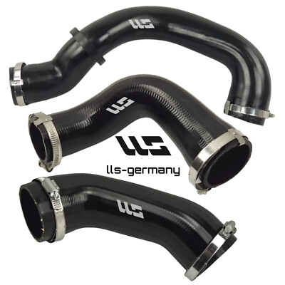 3x Turboschlauch Ladeluftschlauch für VOLKSWAGEN T5 CALIFORNIA 2.0BiTDI 180PS