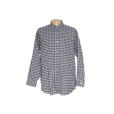 Tommy Hilfiger Dress Shirt - Blue Buffalo Plaid